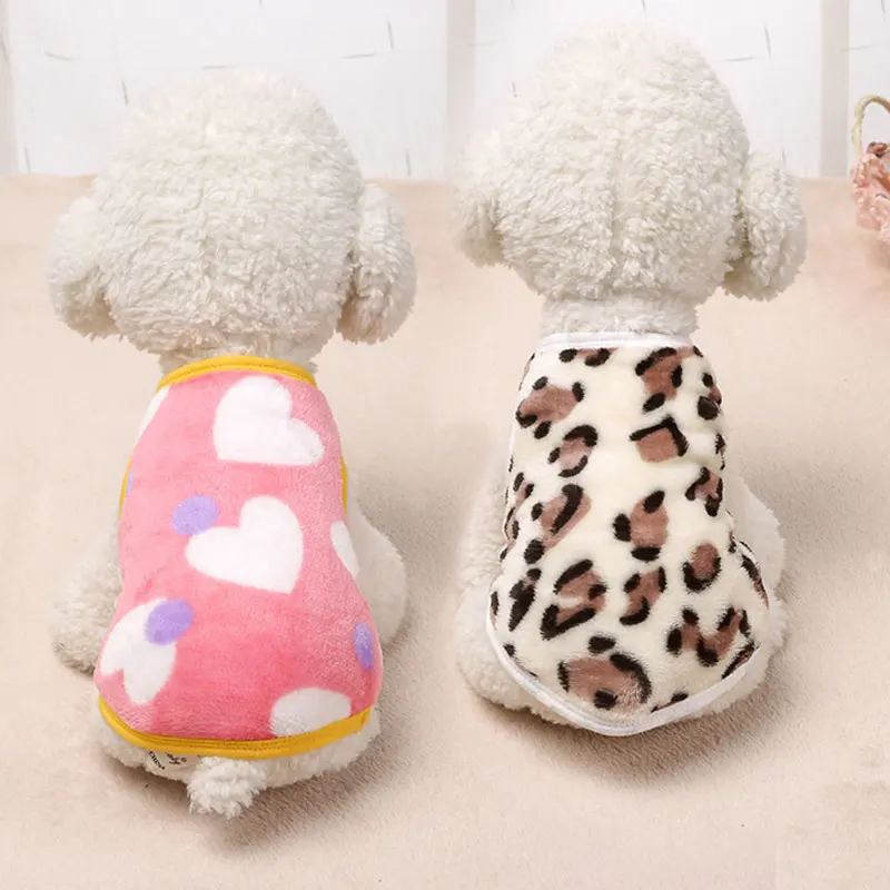 Cute Leopard Peach Heart Print Dog Vests Comfortable Skin-friendly Pet Supplies Casual Comfortable Printed Velvet Pet Vests
Cute Leopard Peach Heart Print Dog Vests Comfortable Skin-friendly Pet Supplies Casual Comfortable Printed Velvet Pet Vests