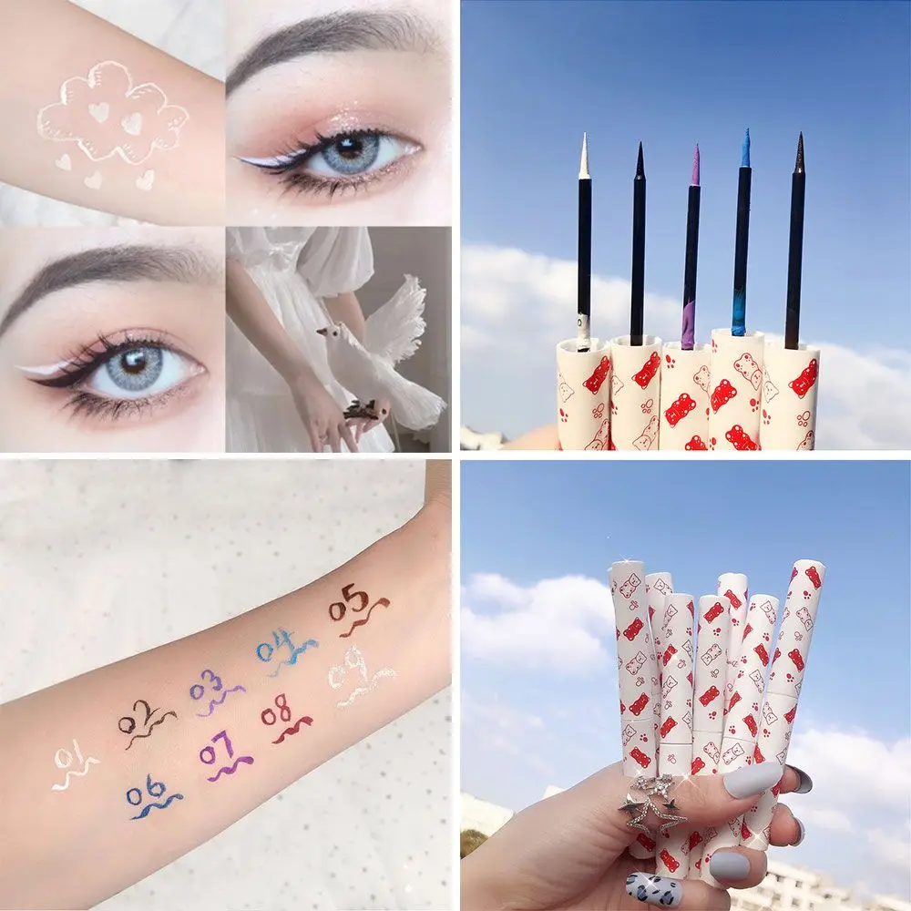 New No blooming Matte Makeup Tools Liquid Eyeliner Multi-color Long Lasting Waterproof Fast Dry
New No blooming Matte Makeup Tools Liquid Eyeliner Multi-color Long Lasting Waterproof Fast Dry