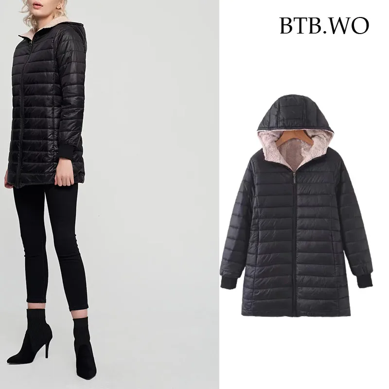 BTB.WO Za 2021 Parkas Jacket Women Winter Fashion Thick Warm Hooded Long Parkas Coat Female Chic Outerwear Tops
BTB.WO Za 2021 Parkas Jacket Women Winter Fashion Thick Warm Hooded Long Parkas Coat Female Chic Outerwear Tops