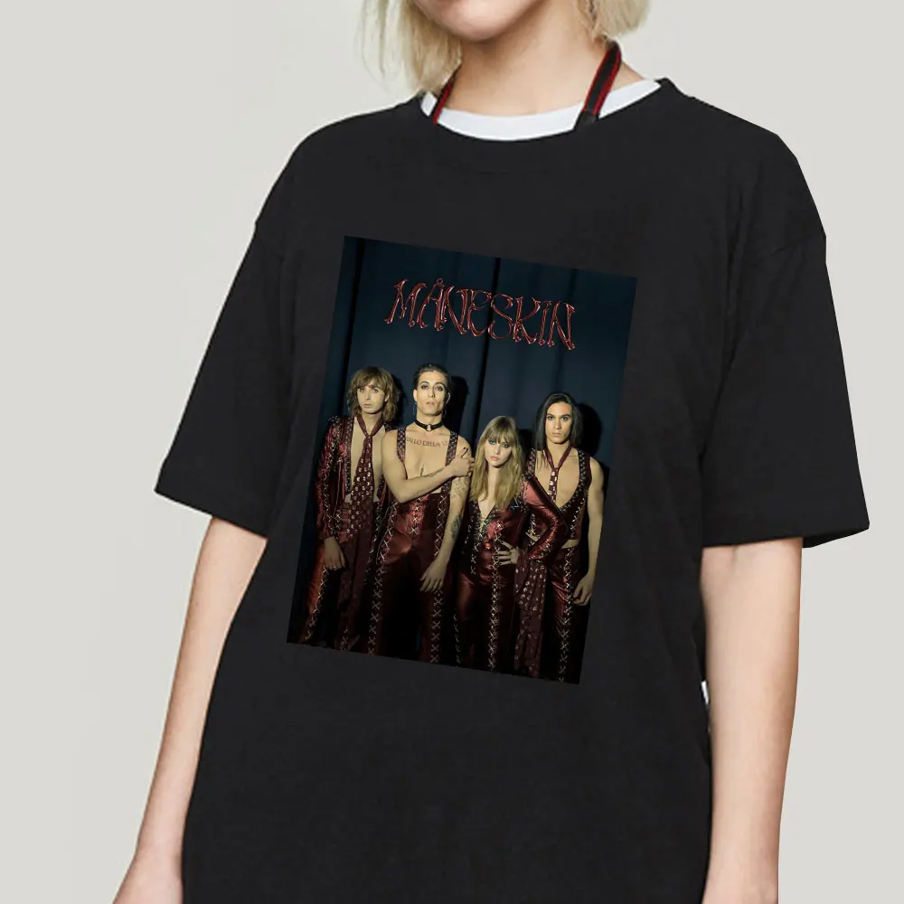 Maneskin Italian Band Print Spring Summer Holiday Street Graffiti Style Men/Women Casual T-shirt Novelty Street Hip Hop Style
Maneskin Italian Band Print Spring Summer Holiday Street Graffiti Style Men/Women Casual T-shirt Novelty Street Hip Hop Style