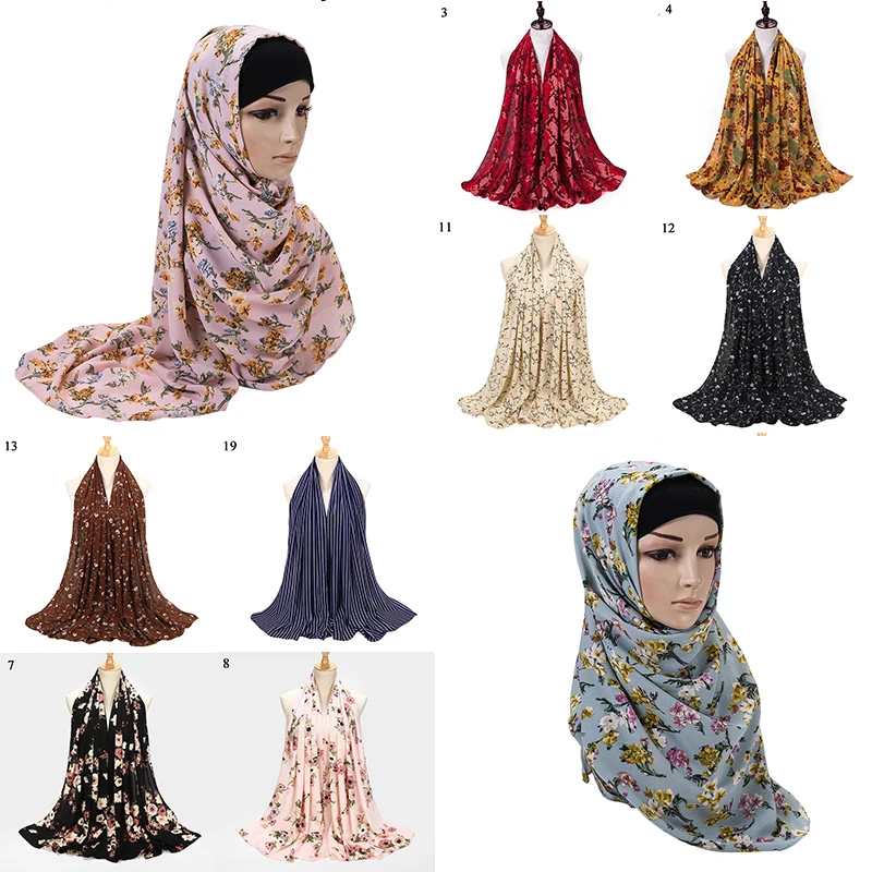Women Bubble Chiffon Hijab Scarf Elegant Fashion Print Headwrap Shawls Headband Female Muslim Hijabs Scarves Long Turban Foulard
Women Bubble Chiffon Hijab Scarf Elegant Fashion Print Headwrap Shawls Headband Female Muslim Hijabs Scarves Long Turban Foulard