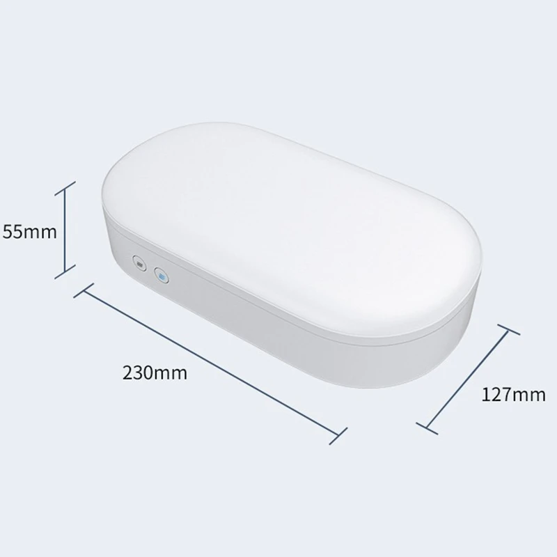 Smart Home Uv Ultraviolet Disinfection Box 10w Wireless Charge Sterilization Box Mask Mobile Phone Accessories Aroma Diffuser
Smart Home Uv Ultraviolet Disinfection Box 10w Wireless Charge Sterilization Box Mask Mobile Phone Accessories Aroma Diffuser