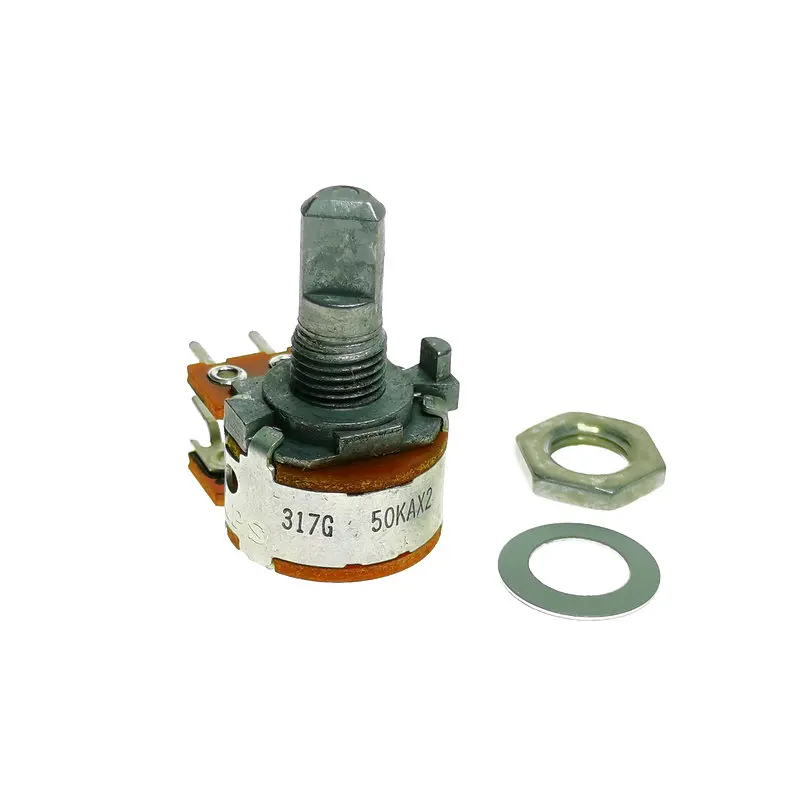 3PCS Japan ALPS RK16 15MM Rotary Potentiometer 50K 50KAX2 503 Audio Volume Control Pot New Original WH148
3PCS Japan ALPS RK16 15MM Rotary Potentiometer 50K 50KAX2 503 Audio Volume Control Pot New Original WH148