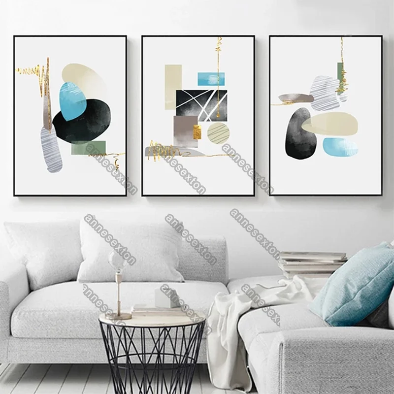 Abstract Geometric Colorful Pictures with Yellow Blue Black Colors Modern Style Canvas Painting Poster for Home Rooms Wall Decor
Abstract Geometric Colorful Pictures with Yellow Blue Black Colors Modern Style Canvas Painting Poster for Home Rooms Wall Decor
