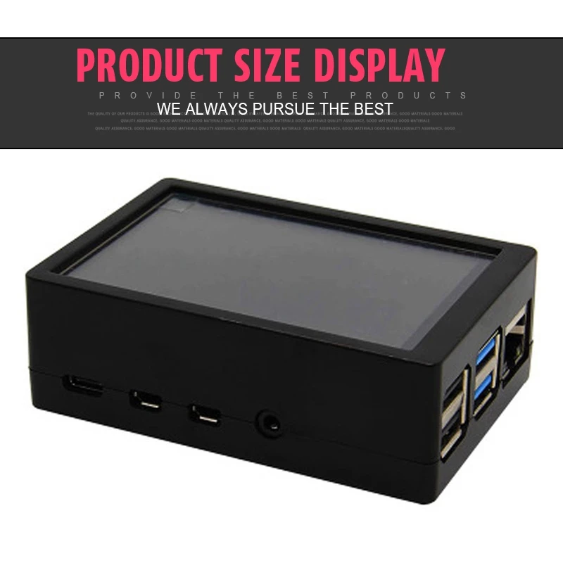 3.5 Inch LED Press Sn for Raspberry Pi 4B LCD Display + Press Pen + Dual Use ABS Case Box Shell for Raspberry Pi 4B
3.5 Inch LED Press Sn for Raspberry Pi 4B LCD Display + Press Pen + Dual Use ABS Case Box Shell for Raspberry Pi 4B