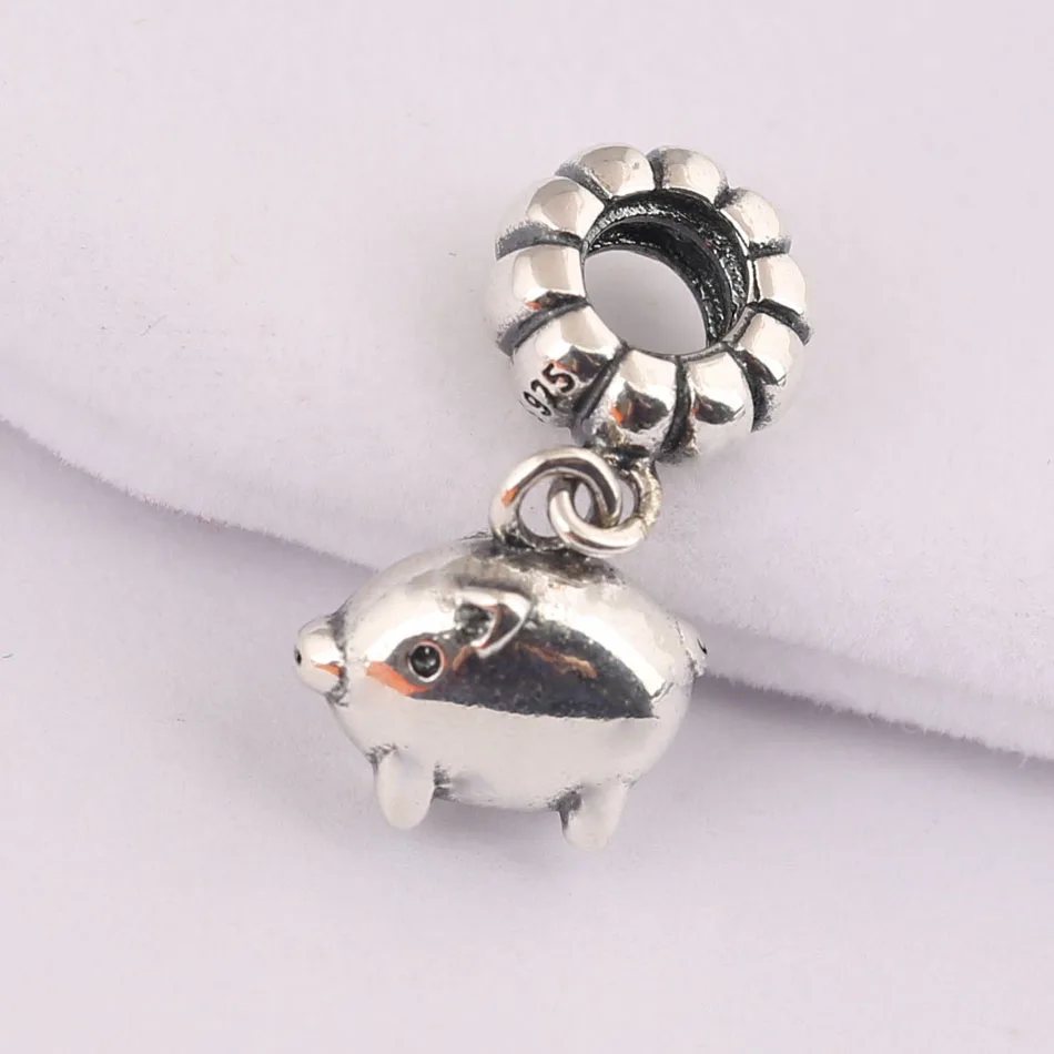 S925 Silver Animal Bead Charm Cute Zodiac Pig Dangle Pendant Beads for Women Bracelet & Bangle DIY Jewelry
S925 Silver Animal Bead Charm Cute Zodiac Pig Dangle Pendant Beads for Women Bracelet & Bangle DIY Jewelry