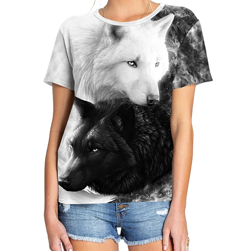 2021 Unisex Men and Women Summer Couple Cat Wolf Animal Graphic 3d Print T Shirt Fashion Breathable Oversized Short Sleeve Tops
2021 Unisex Men and Women Summer Couple Cat Wolf Animal Graphic 3d Print T Shirt Fashion Breathable Oversized Short Sleeve Tops