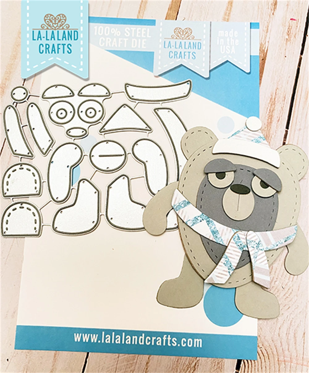 Bear Builder Reusable New Metal Die Cuts Diy Crafts Accessories Scrapbooking Diary Greeting Card Decoration Embossing Folders
Bear Builder Reusable New Metal Die Cuts Diy Crafts Accessories Scrapbooking Diary Greeting Card Decoration Embossing Folders