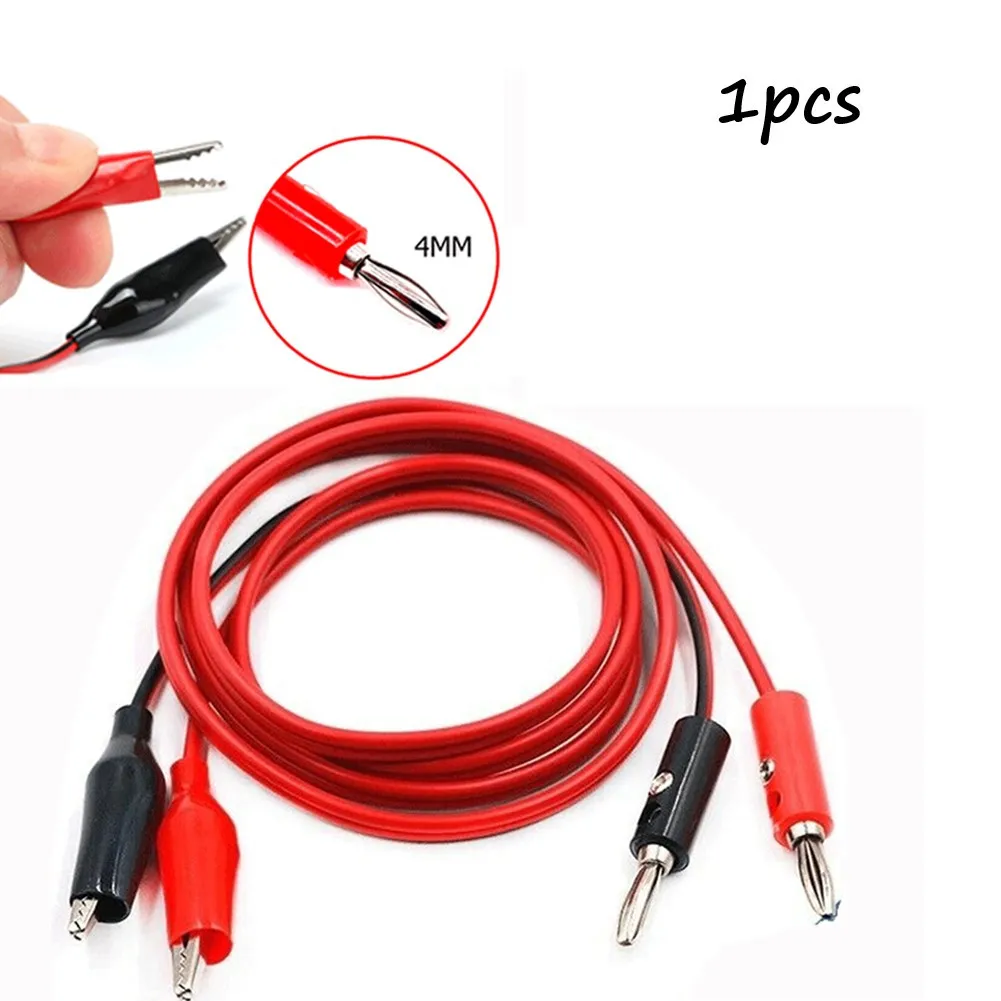 5PCS 3FT Crocodile Clip Alligator Probe Cable Cord Clamps Bananas Connectors Plug Multimeter Test Leads Metal Meters Accessories
5PCS 3FT Crocodile Clip Alligator Probe Cable Cord Clamps Bananas Connectors Plug Multimeter Test Leads Metal Meters Accessories