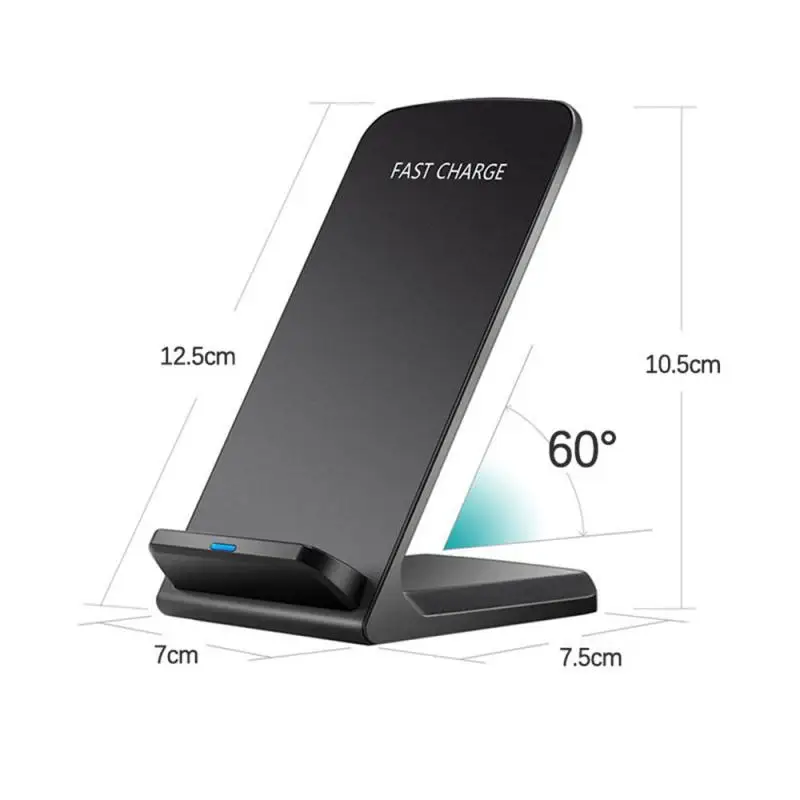 10W Qi Wireless Charger Holder Fast Wireless Charging Stand Dock Ergonomic Design Micro USB Cable For iPhone Samsung Huawei
10W Qi Wireless Charger Holder Fast Wireless Charging Stand Dock Ergonomic Design Micro USB Cable For iPhone Samsung Huawei