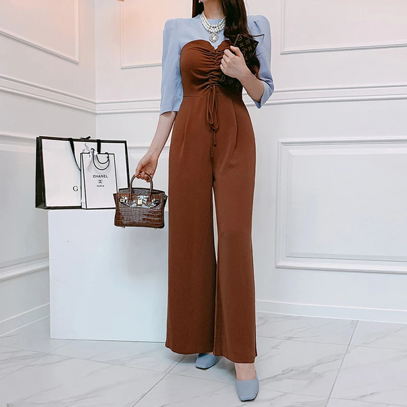 new arrival comfortable autumn spring high quality jumpsuits temperamental work style elegant patchwork office lady jumpsuit
new arrival comfortable autumn spring high quality jumpsuits temperamental work style elegant patchwork office lady jumpsuit