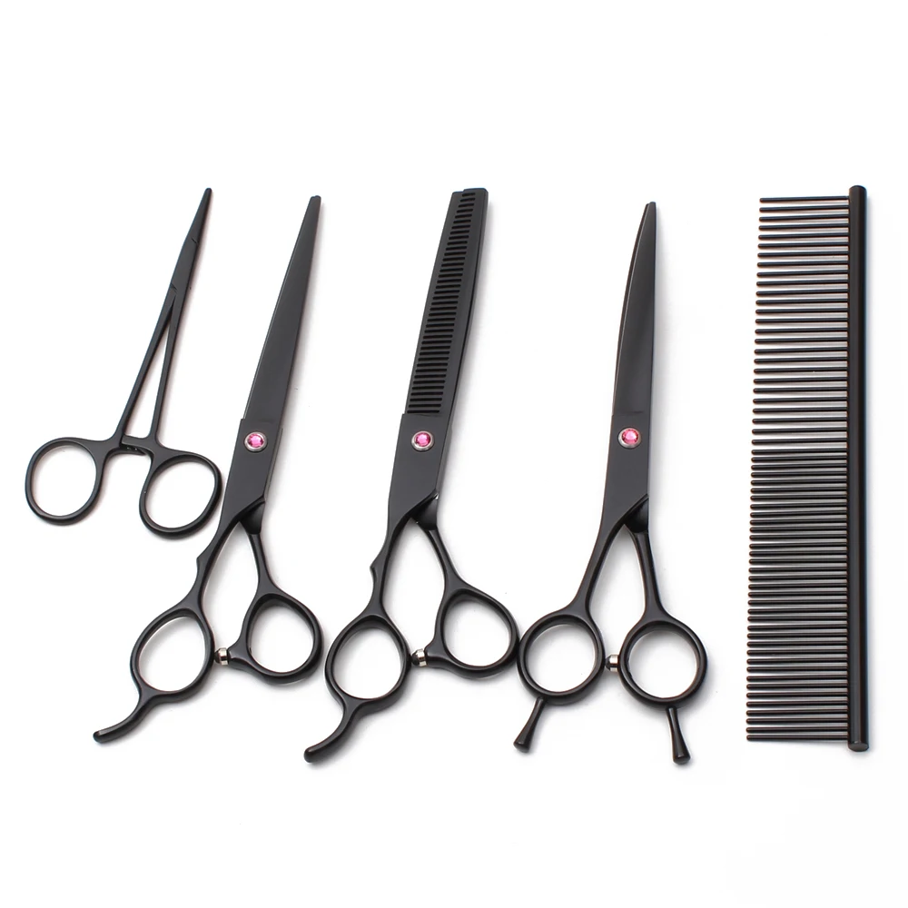 7" 19.5cm Left-Hand Engrave Logo JP Stainless Animal Grooming Shears Dogs Straight Shears Thinning Scissors Pets Scissors C4006
7" 19.5cm Left-Hand Engrave Logo JP Stainless Animal Grooming Shears Dogs Straight Shears Thinning Scissors Pets Scissors C4006