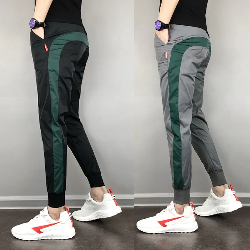 Fashion Hip Hop Streetwear Sweatpants Women Men Korean Skinny Joggers Jogging Running Pants Slim Casual Pants Striped Patchwork
Fashion Hip Hop Streetwear Sweatpants Women Men Korean Skinny Joggers Jogging Running Pants Slim Casual Pants Striped Patchwork