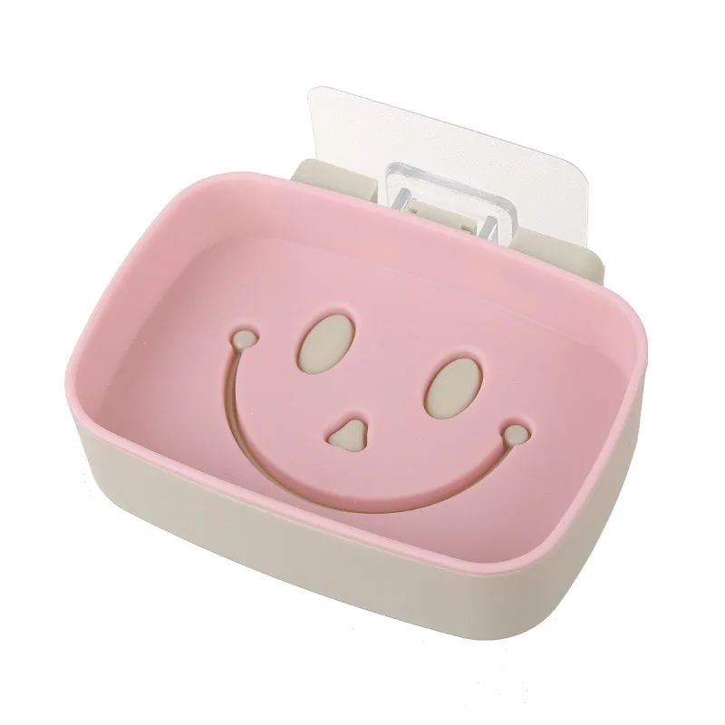 1pc Cartoon Smiley Face Soap Box Wall Mounted Soap Dish Plastic Soap Holder Travel Storage for Bathroom Accessories
1pc Cartoon Smiley Face Soap Box Wall Mounted Soap Dish Plastic Soap Holder Travel Storage for Bathroom Accessories