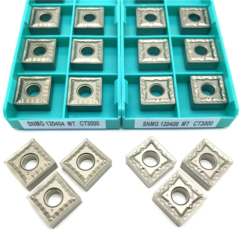 SNMG120404 SNMG120408 MT CT3000 External Turning Tool Cermet Insert lathe tool CNC High-quality turning inserts
SNMG120404 SNMG120408 MT CT3000 External Turning Tool Cermet Insert lathe tool CNC High-quality turning inserts