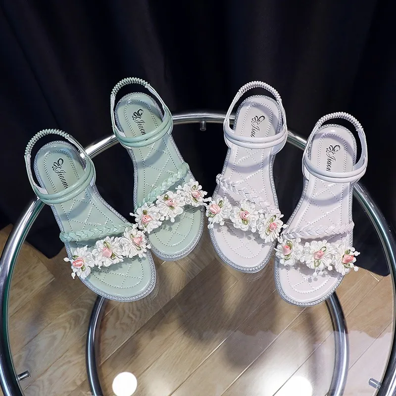 Summer Women Flower Appliques Sandals Lovely Floral Platform Wedge Heel Elastic Band Casual Cute Shoes Ladies Female Leisure
Summer Women Flower Appliques Sandals Lovely Floral Platform Wedge Heel Elastic Band Casual Cute Shoes Ladies Female Leisure