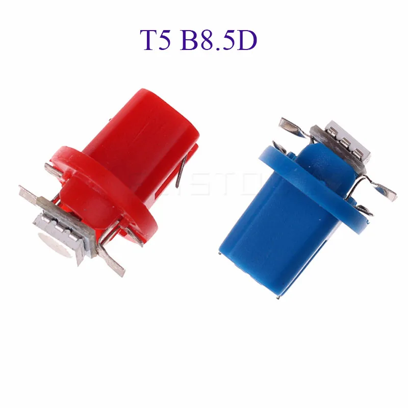 Новинка 10 шт. B8.5D 509T B8.5 5050 Led 1 SMD T5 лампа Автомобильный датчик Speedo лампочка