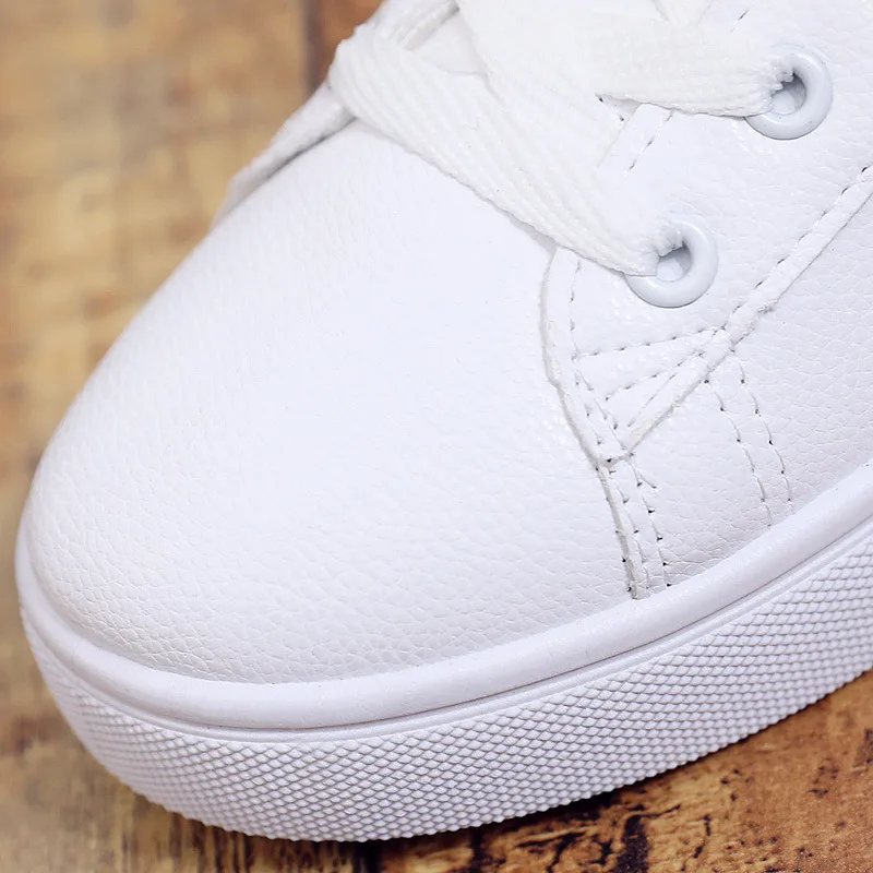 Fashionable Sports Shoes Vulcanized Woman Summer Flat Shoe Ladies White Lacing Women's Genuine Leather Sneakers Women Casual
Fashionable Sports Shoes Vulcanized Woman Summer Flat Shoe Ladies White Lacing Women's Genuine Leather Sneakers Women Casual