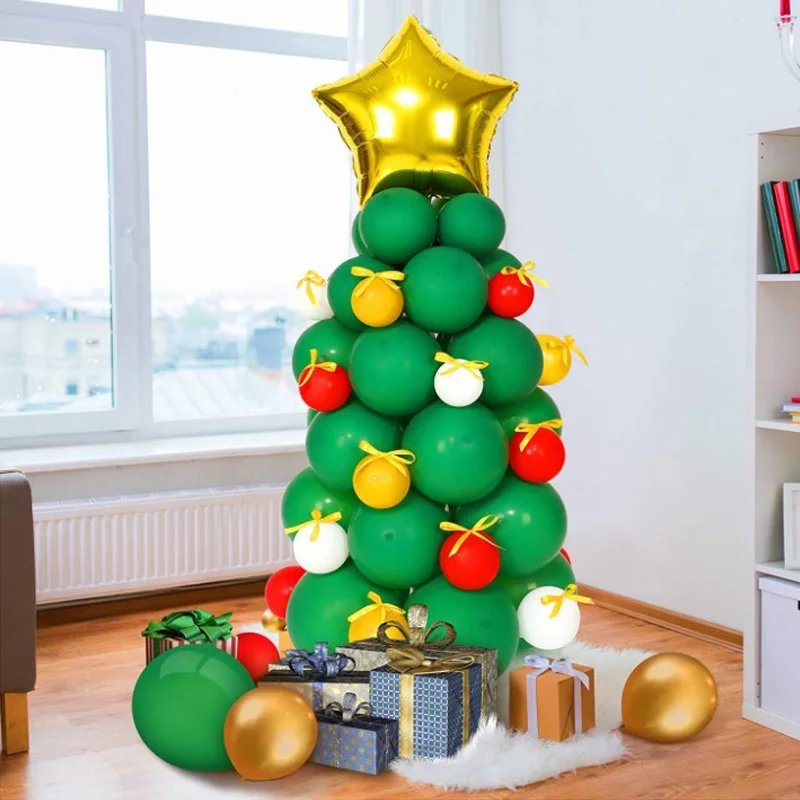 Christmas Balloons Green Balloon Wreath Arch Kit Gold White Balloons for Christmas Decoration Home Navidad 2022 New Year
Christmas Balloons Green Balloon Wreath Arch Kit Gold White Balloons for Christmas Decoration Home Navidad 2022 New Year