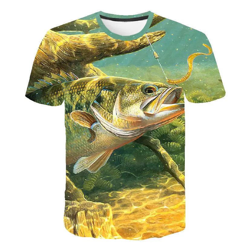 Fish 3d Print T Shirt boys O-neck Hip Hop T Shirt Fisherman Tropical Funny T-shirts Summer Fishinger Animal kids Clothing 2021
Fish 3d Print T Shirt boys O-neck Hip Hop T Shirt Fisherman Tropical Funny T-shirts Summer Fishinger Animal kids Clothing 2021