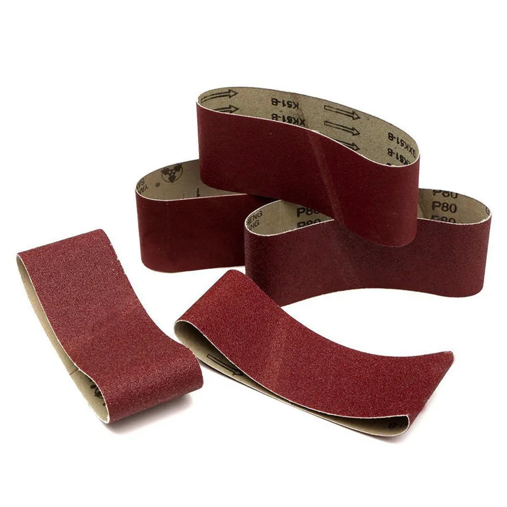5pcs 75 * 457mm Sanding Belt 3" X 18" Sandpaper Sander Belt Aluminium Oxide Woodworking Abrasive Sanding Disc Sand Paper
5pcs 75 * 457mm Sanding Belt 3" X 18" Sandpaper Sander Belt Aluminium Oxide Woodworking Abrasive Sanding Disc Sand Paper
