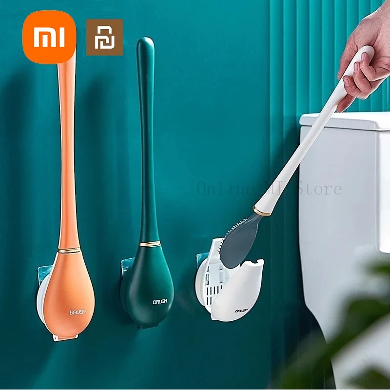 New Xiaomi Youpin Silicone Toilet Brush Household Wall-Mounted Toilet TPR Brush Automatic Opening And Closing Cleaning Brush
New Xiaomi Youpin Silicone Toilet Brush Household Wall-Mounted Toilet TPR Brush Automatic Opening And Closing Cleaning Brush