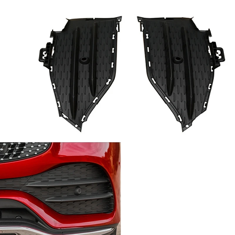 For Mercedes Benz GLC W253 2020 2021 Black Front Left Right Bumper Grill Grille Fog Light Cover A2538858104 A2538857604
For Mercedes Benz GLC W253 2020 2021 Black Front Left Right Bumper Grill Grille Fog Light Cover A2538858104 A2538857604