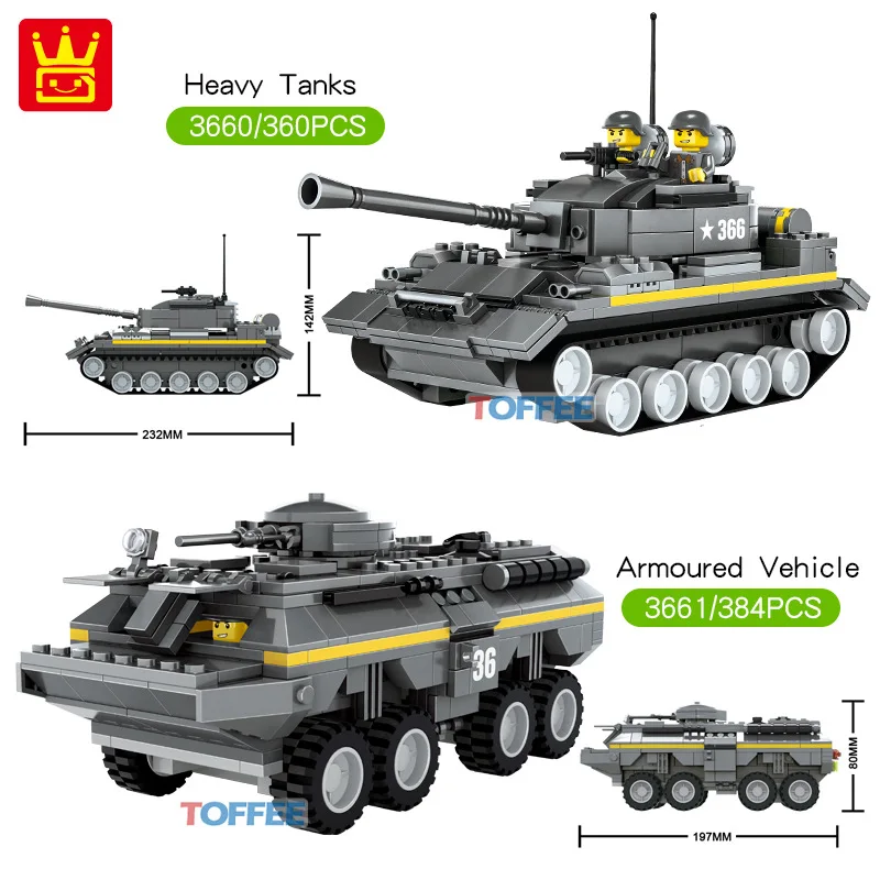 Heavy Tank Military Car Technique Vehicle Sets Ambulances Trucks Model MOC Small Building Blocks War Brick Educational Toys Kids 
Heavy Tank Military Car Technique Vehicle Sets Ambulances Trucks Model MOC Small Building Blocks War Brick Educational Toys Kids