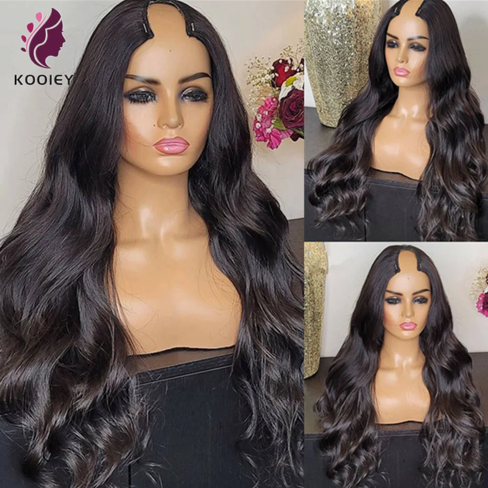 Malaysian Human Hair U Part Wig Breathable Glueless Human Hair Wigs Body Wave Virgin Hair Natural Wavy U Part Wig With Combs
Malaysian Human Hair U Part Wig Breathable Glueless Human Hair Wigs Body Wave Virgin Hair Natural Wavy U Part Wig With Combs