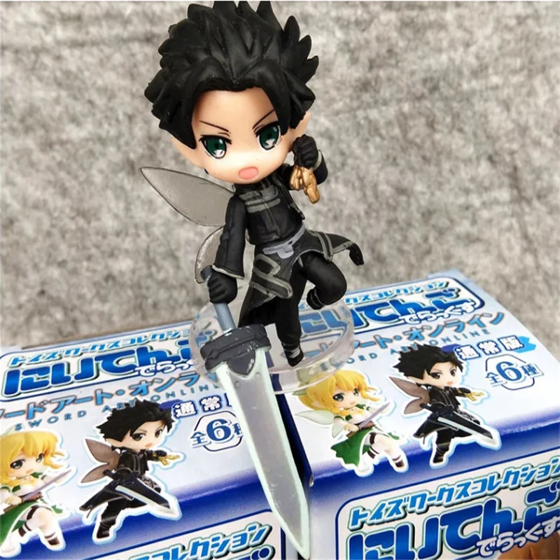 6Pcs Set Sword Art Online Anime Figure Alice Shirica KirigayaSuguha Kawaii Q Version Pvc Model Ornaments Toys Gifts for Kids
6Pcs Set Sword Art Online Anime Figure Alice Shirica KirigayaSuguha Kawaii Q Version Pvc Model Ornaments Toys Gifts for Kids