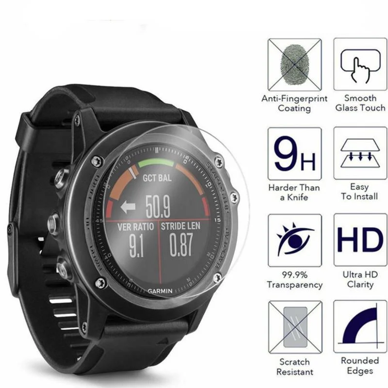 3Pcs 9H Tempered Glass For Garmin Fenix 3 HR Screen Protector For Garmin Fenix 5 5X Plus Protective Glass Film Cover Watch Face
3Pcs 9H Tempered Glass For Garmin Fenix 3 HR Screen Protector For Garmin Fenix 5 5X Plus Protective Glass Film Cover Watch Face