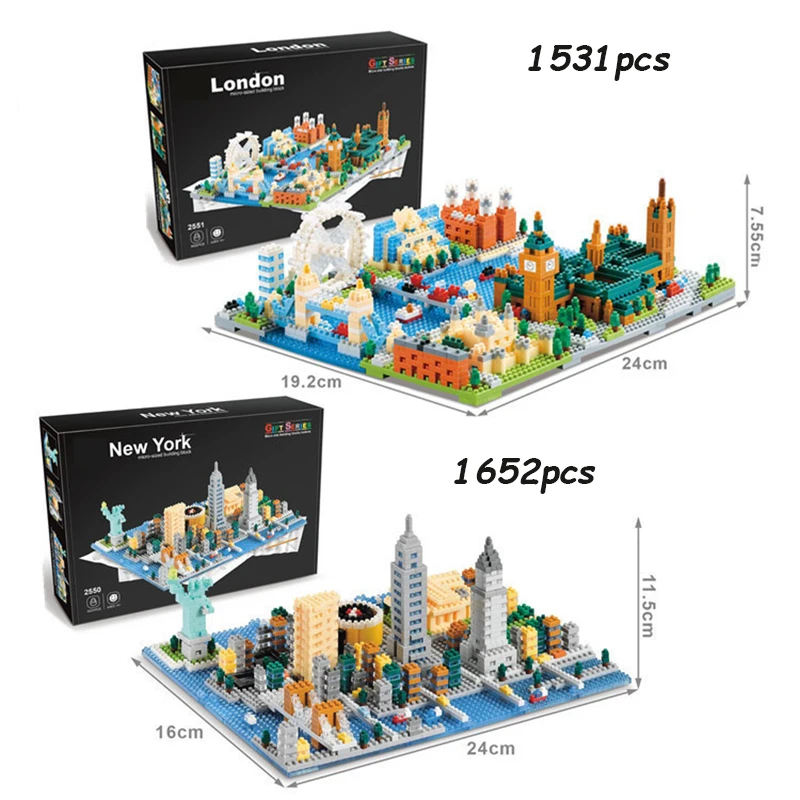 Building Blocks Classic City Road Street London New York City Block DIY Straight Crossroad Assembly Toys For Children Gifts
Building Blocks Classic City Road Street London New York City Block DIY Straight Crossroad Assembly Toys For Children Gifts