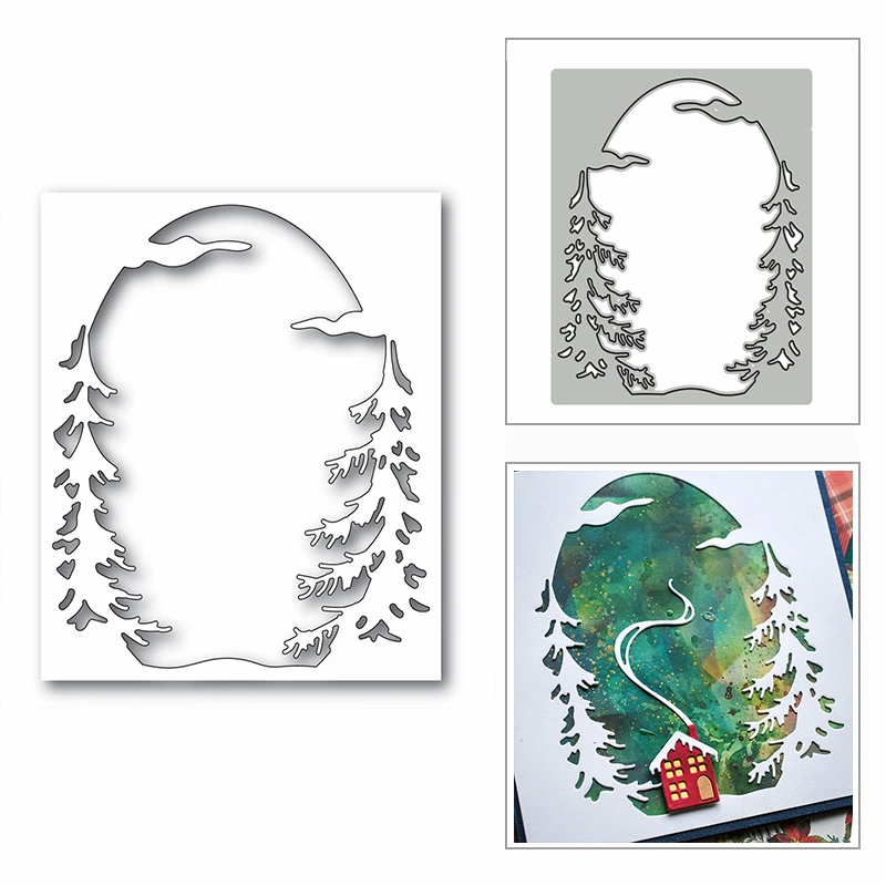 Металлические пресс-формы для скрапбукинга «вечнозеленое небо», 2021
Металлические пресс-формы для скрапбукинга «вечнозеленое небо», 2021