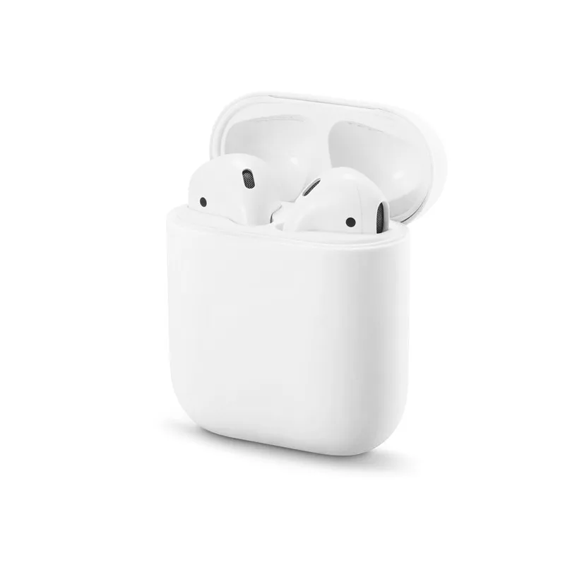 2021 Мягкий силиконовый чехол защитный для наушников Airpods Bluetooth противоударного