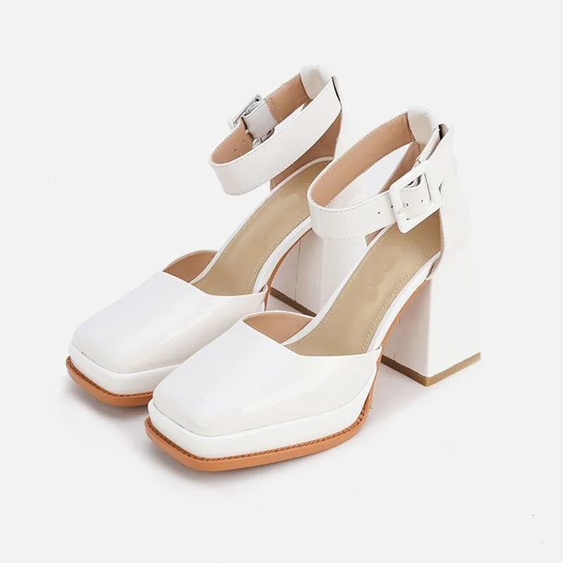 New Fashion Platform Women Shoes Genuine Leather Dress Party Wedding Shoes Summer Ladies High Heels Black White Office Pumps 40
New Fashion Platform Women Shoes Genuine Leather Dress Party Wedding Shoes Summer Ladies High Heels Black White Office Pumps 40