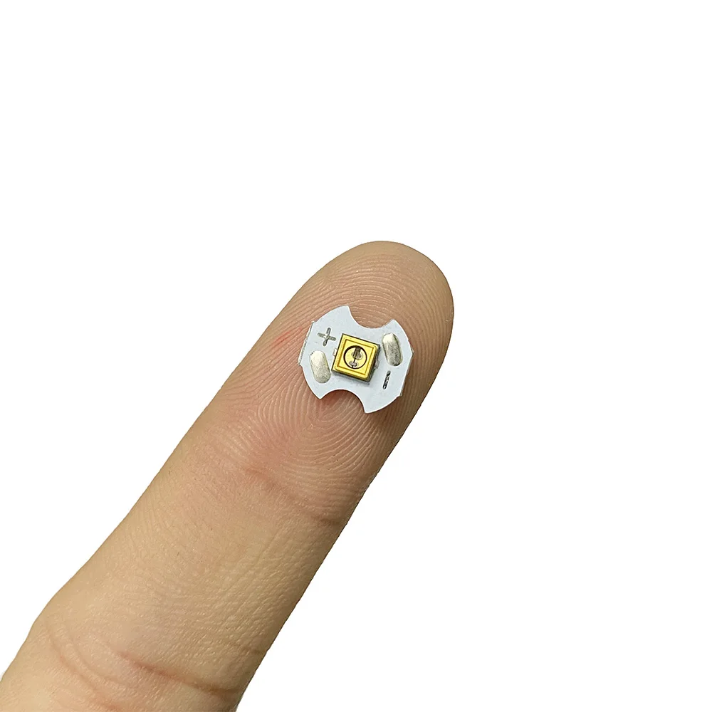 275nm Deep UVC LED Diode 3535 Lamp SMD beads 6V 12V 24V 4Chips for UV disinfection equipment 285nm Steriliza Flashlight board | Освещение
