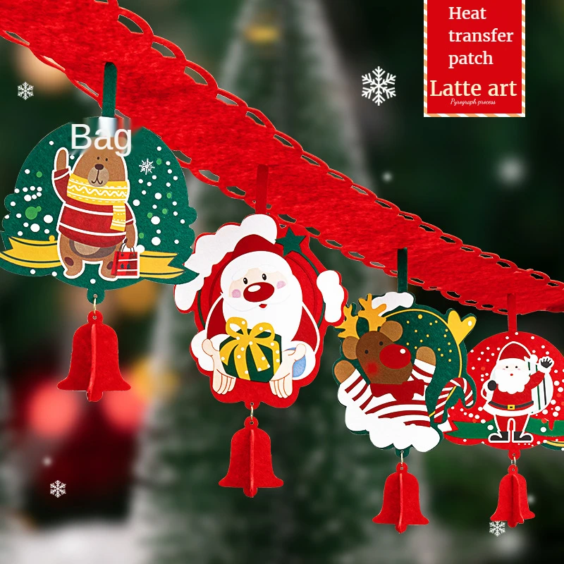 Christmas Pull Flag Pendant Decoration Scene Layout Pull Flower Pull Flag Pendant Mall Shop Scene Layout Merry Christmas New Yea
Christmas Pull Flag Pendant Decoration Scene Layout Pull Flower Pull Flag Pendant Mall Shop Scene Layout Merry Christmas New Yea