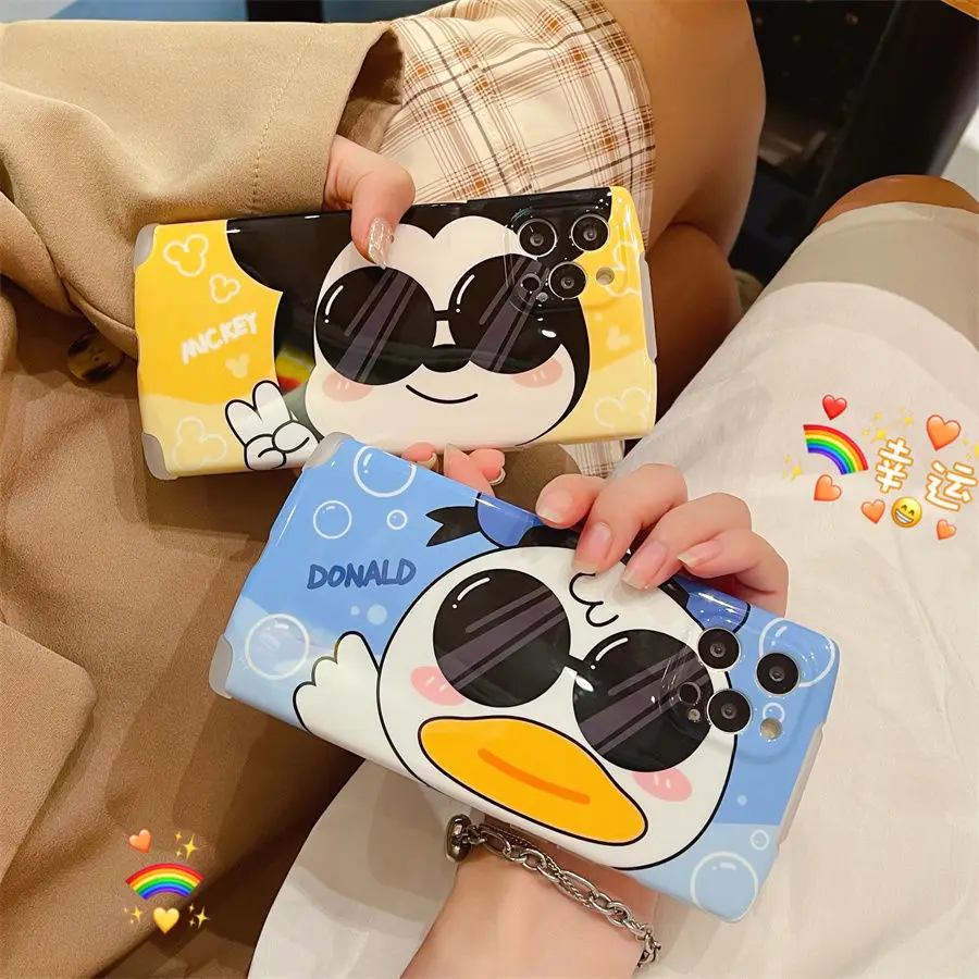 Disney Mickey Donald Duck Cartoon Mobile phone case for iPhone 7/8 plus x/xs xr xsmax 11 pro max 12pro max Cute Cellphone Shell
Disney Mickey Donald Duck Cartoon Mobile phone case for iPhone 7/8 plus x/xs xr xsmax 11 pro max 12pro max Cute Cellphone Shell