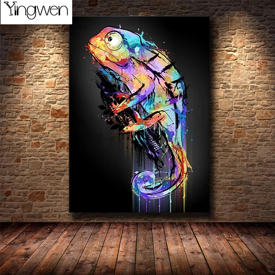 5D Photo Diamond Painting Abstract Colorful Animal Chameleon Mysterious Box Mosaic Home Decor Handmade Full Diamond Embroidery
5D Photo Diamond Painting Abstract Colorful Animal Chameleon Mysterious Box Mosaic Home Decor Handmade Full Diamond Embroidery