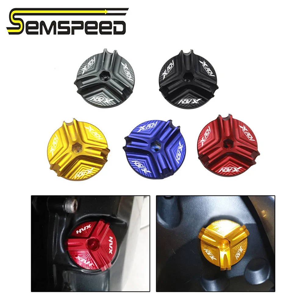 SEMSPEED M20 * 2 5 X ADV логотип мотоцикл скутер двигатель масляный сливной фильтр крышка