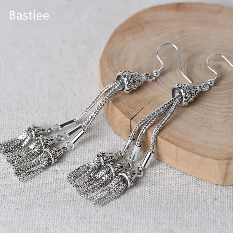 Bastiee Earrings for Women Vintage Silver 925 Korean Jewelry Earrings Brincos Geometric Pendientes Para Mujer
Bastiee Earrings for Women Vintage Silver 925 Korean Jewelry Earrings Brincos Geometric Pendientes Para Mujer
