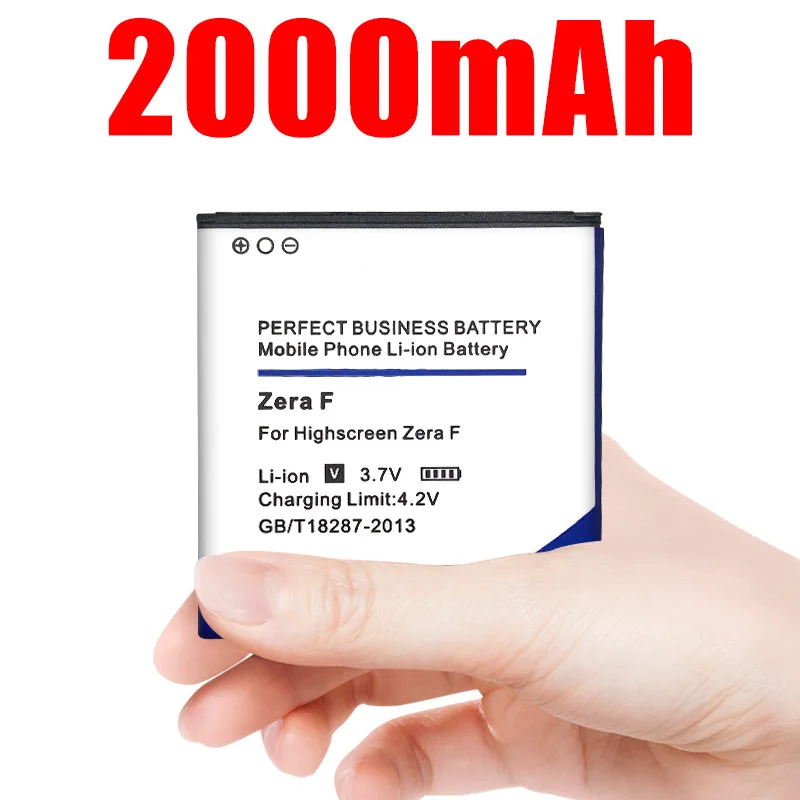 Аккумулятор 2000 мАч для Highscreen Zera F | Мобильные телефоны и аксессуары