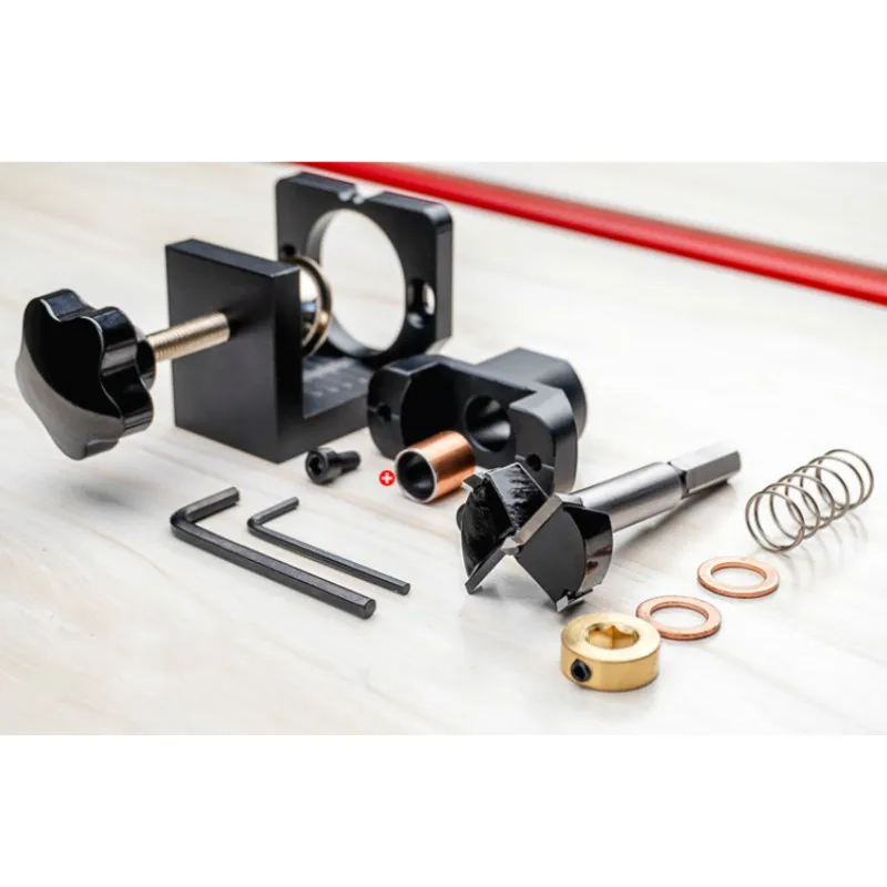 35MM Cup Style Hinge Boring Jig Drill Guide Set Wood Drilling Dowel Jig Woodworking Hole Opener Template for Door Cabinet Hinge
35MM Cup Style Hinge Boring Jig Drill Guide Set Wood Drilling Dowel Jig Woodworking Hole Opener Template for Door Cabinet Hinge