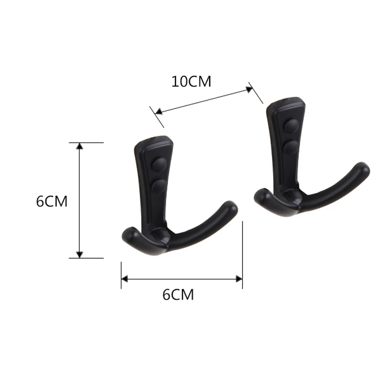 Towel Hook Wall Mount Aluminum Black Finish Bathroom Kitchen Hook Bathroom Accessories set Durable Hook Holder
Towel Hook Wall Mount Aluminum Black Finish Bathroom Kitchen Hook Bathroom Accessories set Durable Hook Holder