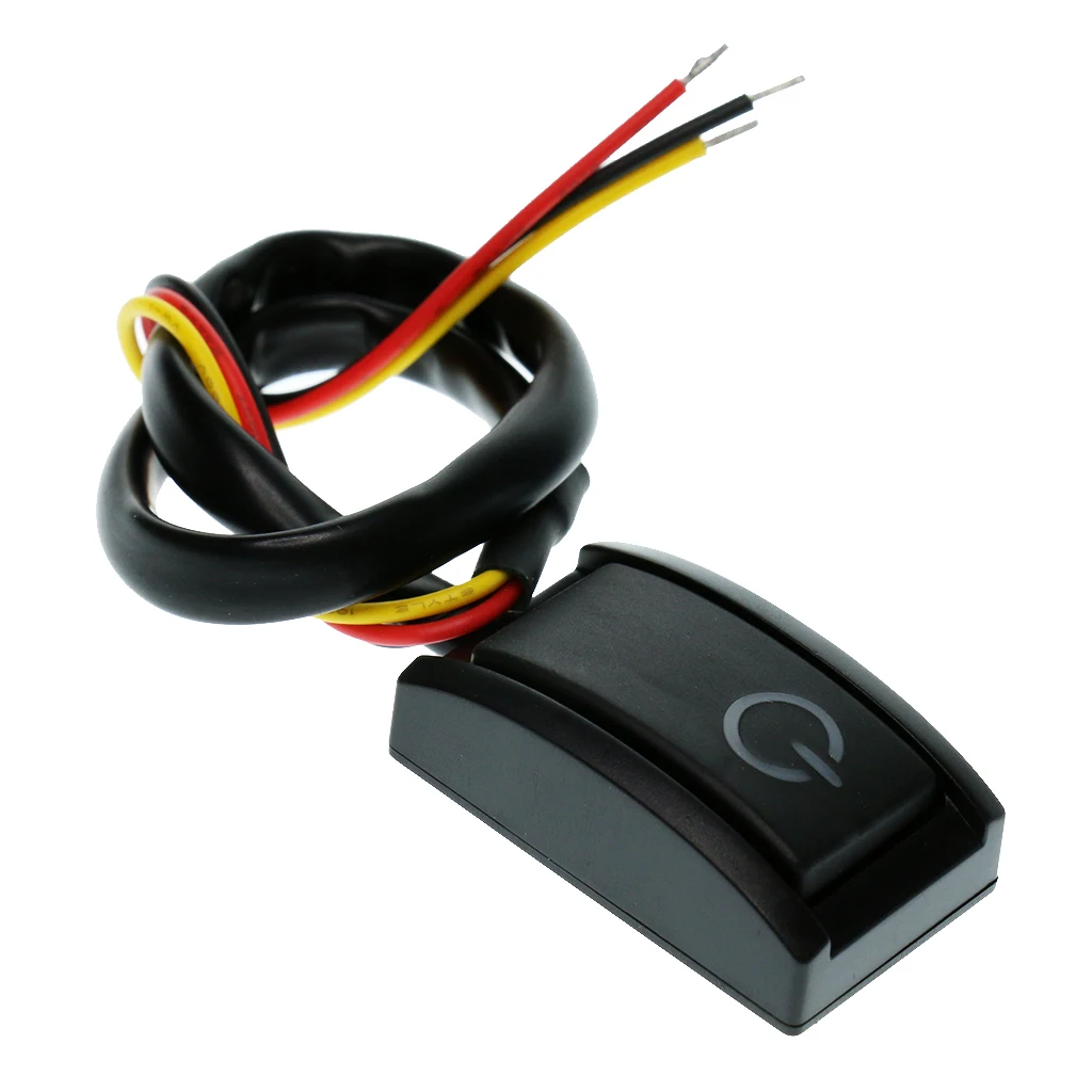12V Car Auto Vehicle On/Off Push Button Switch Self Adhesive Switch LED Light 200mA 2.4W Universal For Car Truck Trailer RV 
12V Car Auto Vehicle On/Off Push Button Switch Self Adhesive Switch LED Light 200mA 2.4W Universal For Car Truck Trailer RV