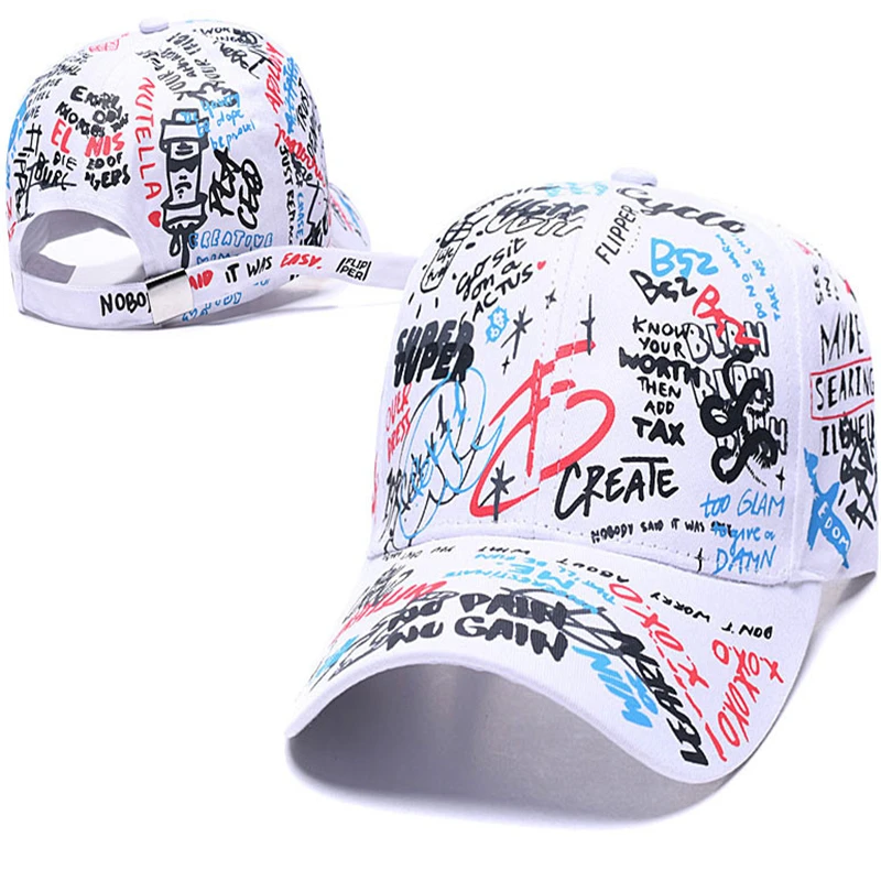 2021 New Graffiti Borduurwerk Baseball Cap Mode Outdoor Hip-Hop Vader Hoed Casual Wild Hoeden Sport Caps
2021 New Graffiti Borduurwerk Baseball Cap Mode Outdoor Hip-Hop Vader Hoed Casual Wild Hoeden Sport Caps