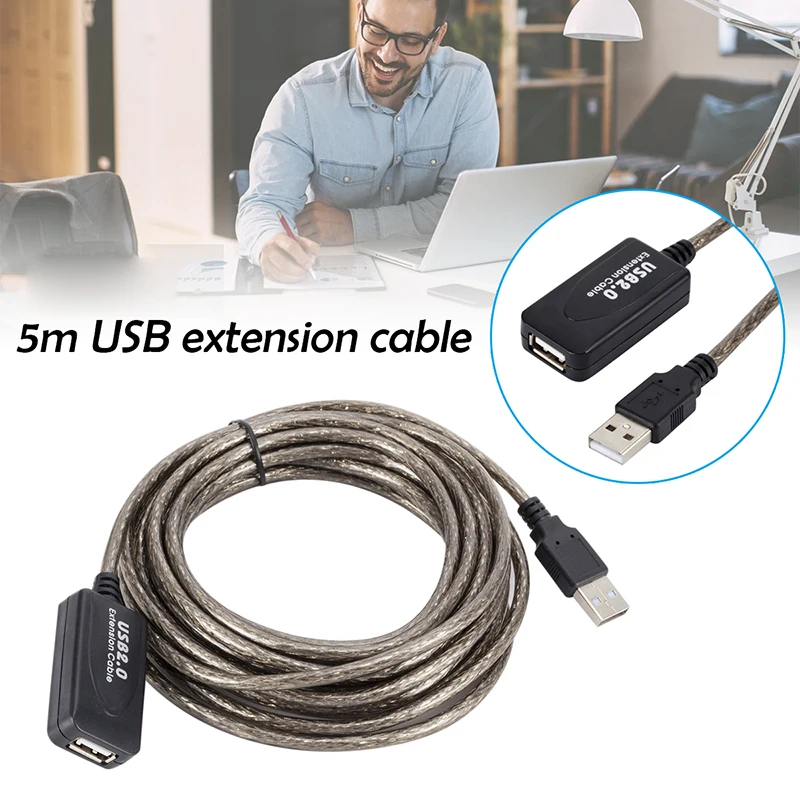 USB Extension Cable Durable Convenience Fast Data Transfer Adapter Cord For Home Keyboard and More PUO88
USB Extension Cable Durable Convenience Fast Data Transfer Adapter Cord For Home Keyboard and More PUO88
