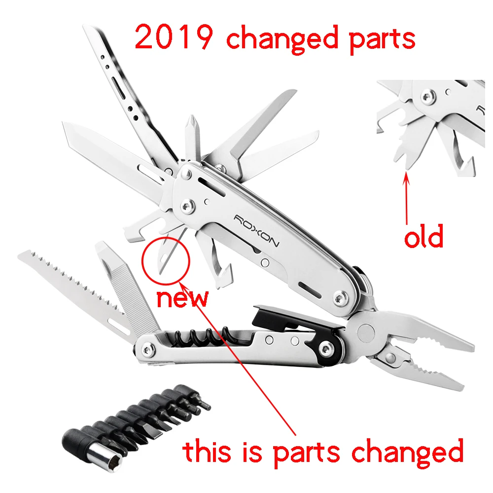 New Multitools Folding Plier EDC Scissors Camping Multi Tools Pliers Screwdriver Bits Multifunctional EDC Tool Knife Survival
New Multitools Folding Plier EDC Scissors Camping Multi Tools Pliers Screwdriver Bits Multifunctional EDC Tool Knife Survival
