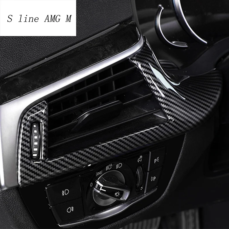 Car Styling AC Front air Outlet Trim Decoration Stickers Covers For BMW 5 Series G30 G38 Carbon fiber Interior Auto Accessories
Car Styling AC Front air Outlet Trim Decoration Stickers Covers For BMW 5 Series G30 G38 Carbon fiber Interior Auto Accessories