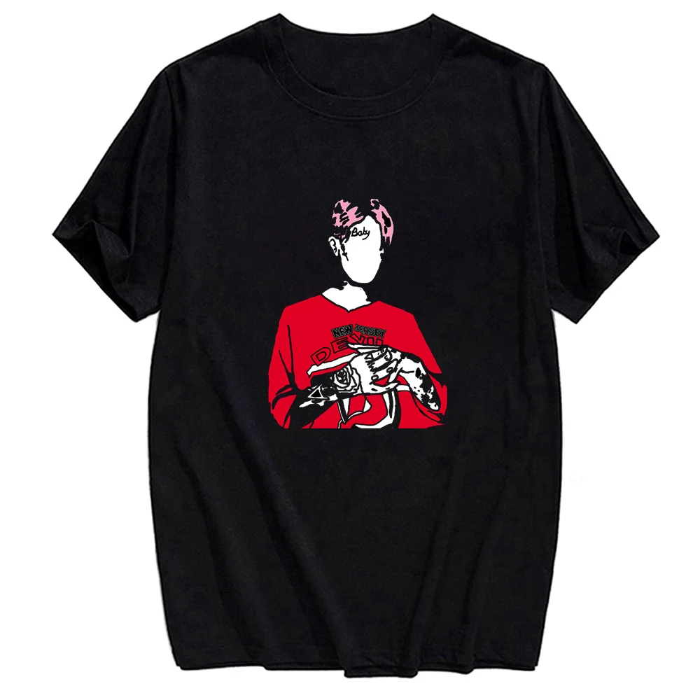 Rapper Lil Peep Cotton T-Shirt Summer Fashion Brand Harajuku Casual T-Shirt Hip Hop Tops Funny Black Cotton Tees Drop Shipping
Rapper Lil Peep Cotton T-Shirt Summer Fashion Brand Harajuku Casual T-Shirt Hip Hop Tops Funny Black Cotton Tees Drop Shipping